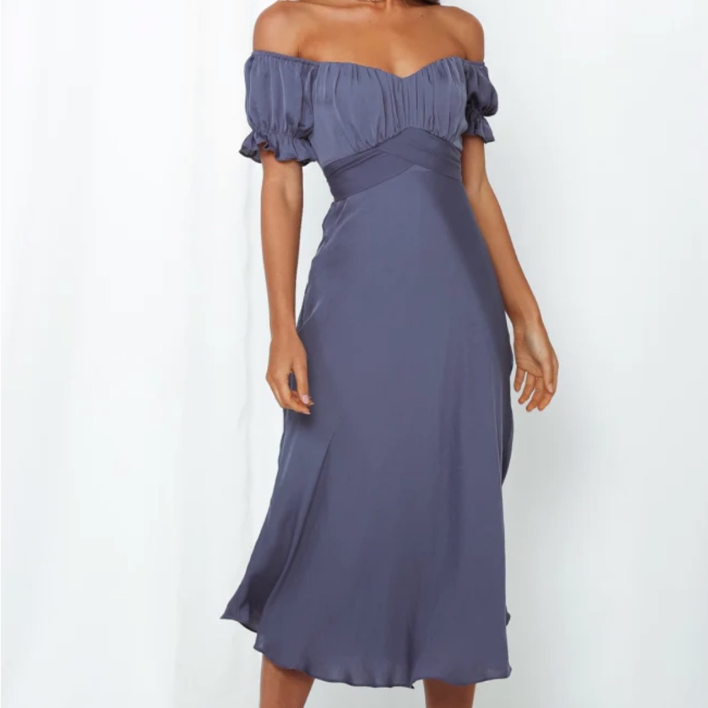 Hello Molly SKY CHILD MAXI DRESS MIDNIGHT BLUE